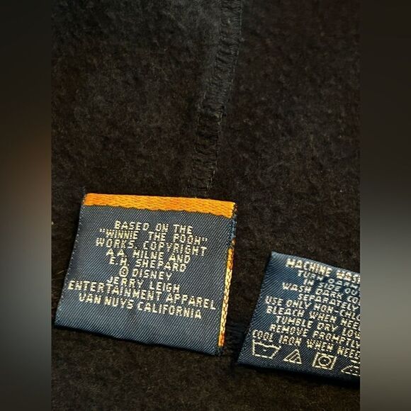 Vintage Disney Tigger 2X Full Zip Up Hooded Sweatshirt Embroidered Pooh woman - Picture 6 of 14